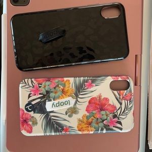 iPhone XS Max cases- lot of 2, selling together
